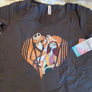 NWT Disney LuLaRoe Jack and Sally Classic T Sz M